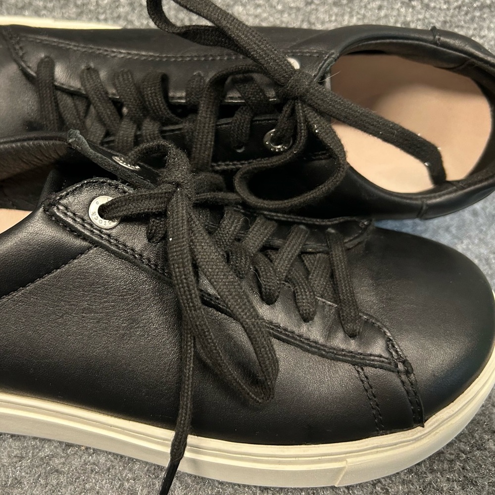 Birkenstock Bend Low black, leather, sneakers shoes, 39 women’s 8